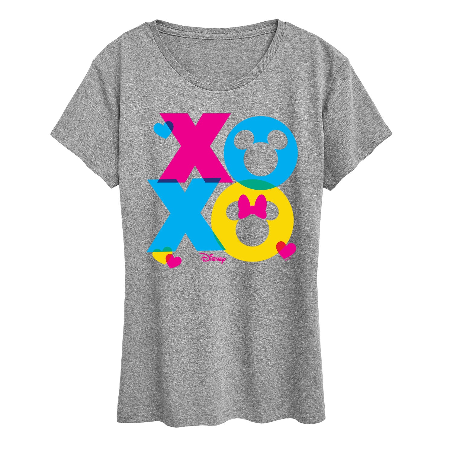 Disney - XOXO Stacked - Women's Short Sleeve Graphic T-Shirt - Image 3
