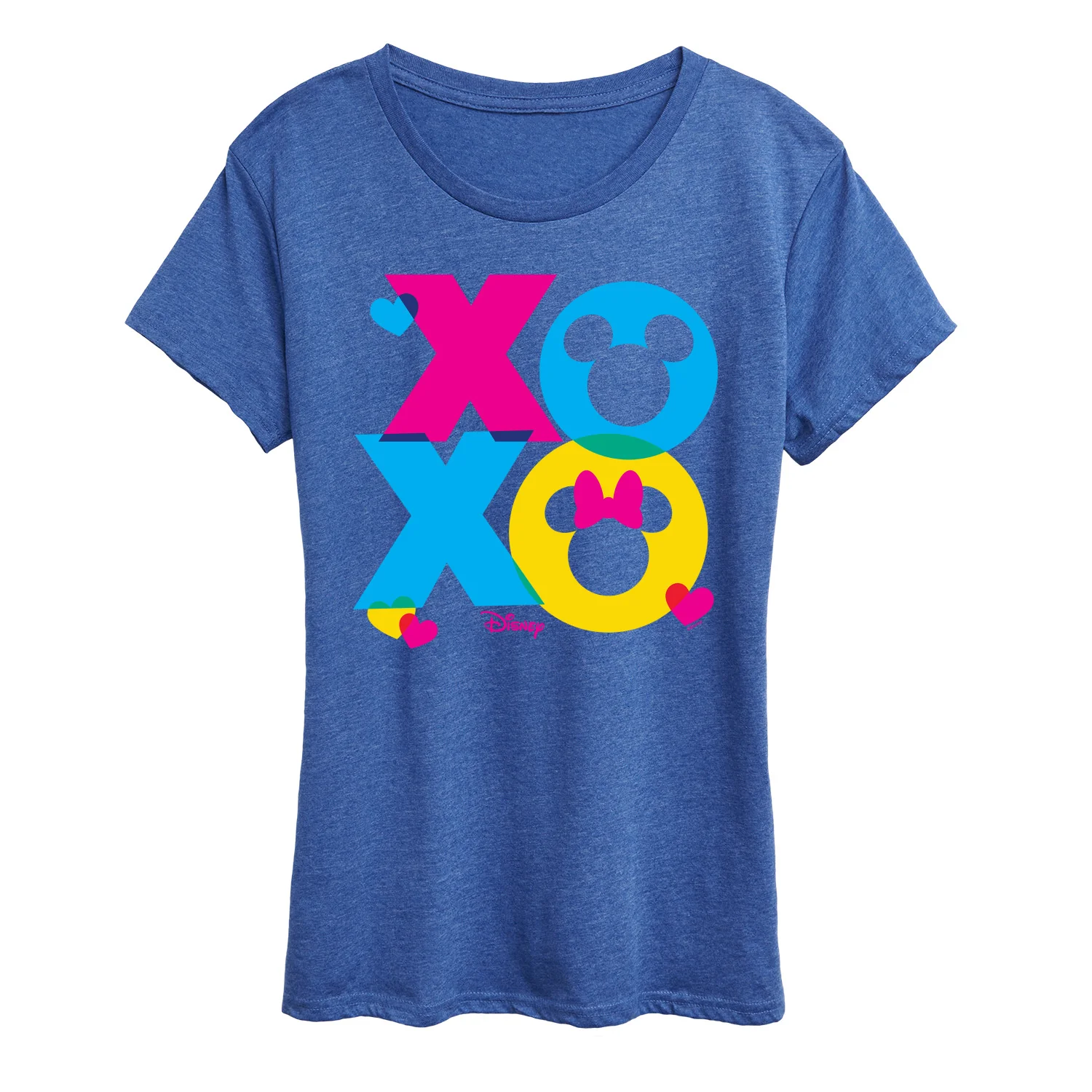 Disney - XOXO Stacked - Women's Short Sleeve Graphic T-Shirt - Image 4