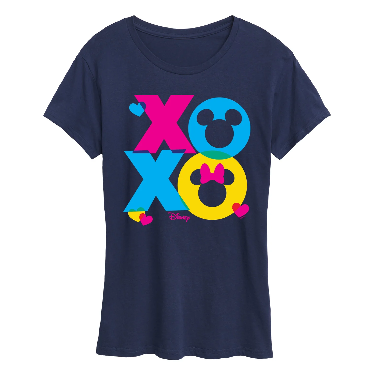 Disney - XOXO Stacked - Women's Short Sleeve Graphic T-Shirt - Image 5