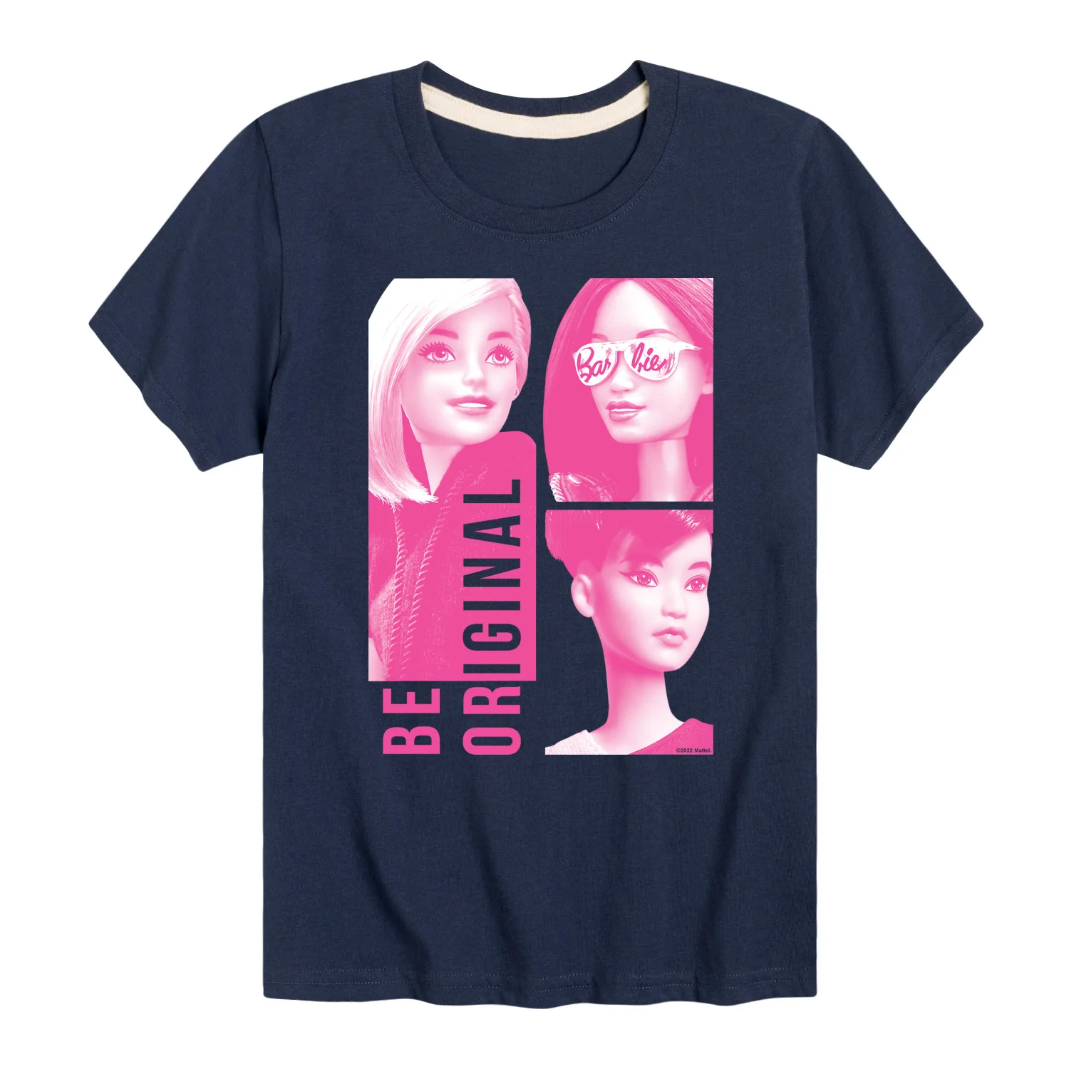 Barbie - Be Original Squares - Toddler And Youth Short Sleeve Graphic T-Shirt - Image 7