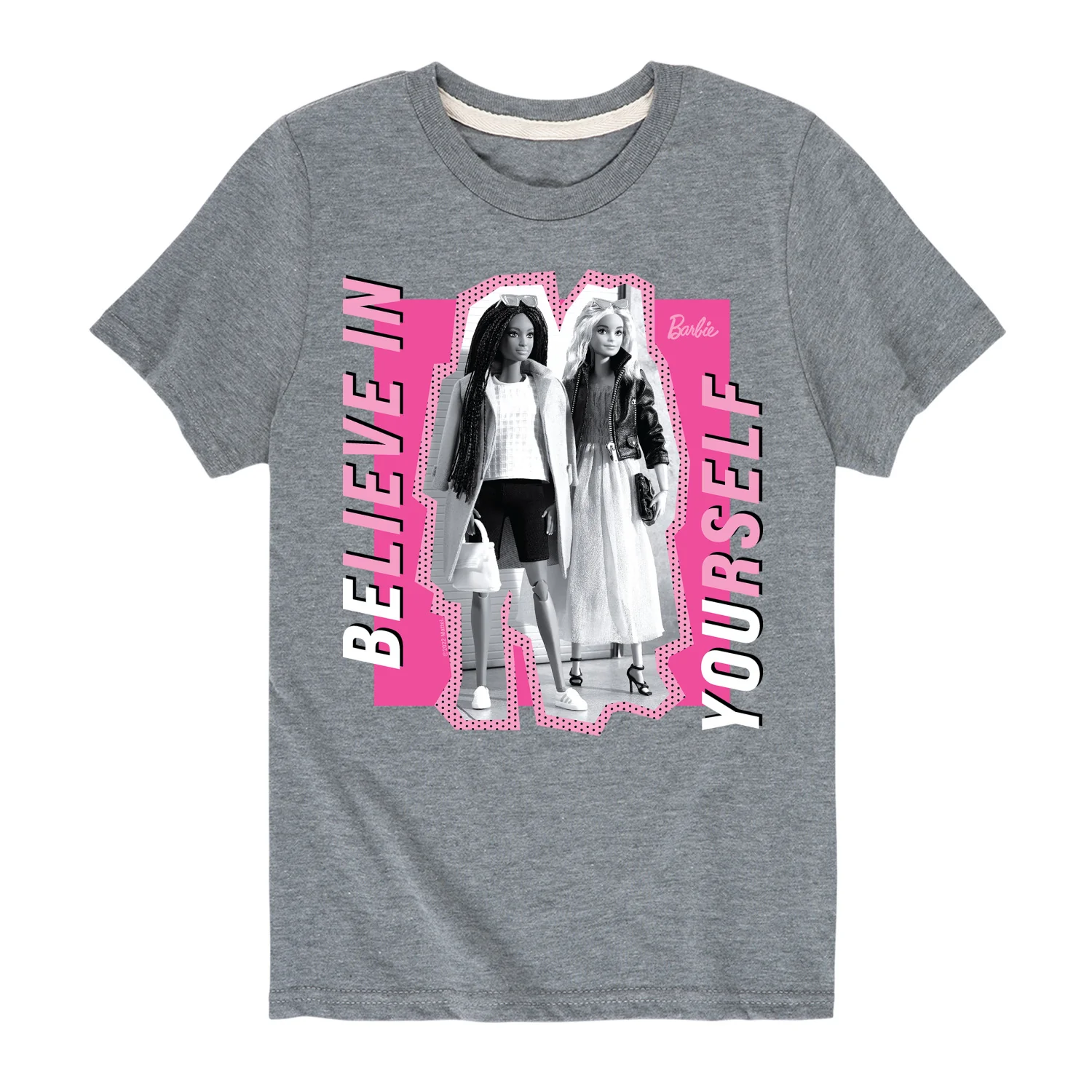 Barbie - Believe In Yourself - Toddler And Youth Short Sleeve Graphic T-Shirt - Image 5