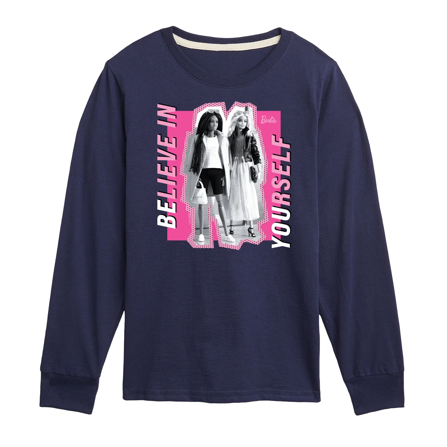 Barbie - Believe In Yourself - Toddler And Youth Long Sleeve Graphic T-Shirt - Image 3