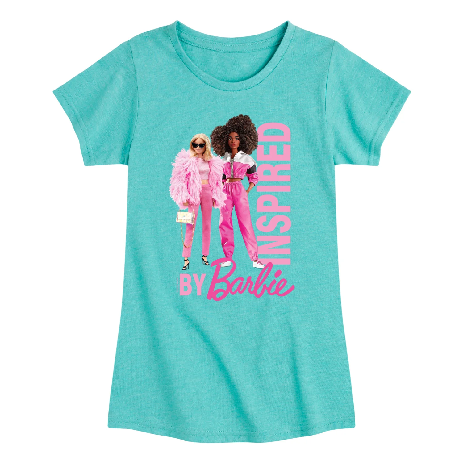 Barbie - Inspired By Barbie - Toddler And Youth Girls Short Sleeve Graphic T-Shirt - Image 4