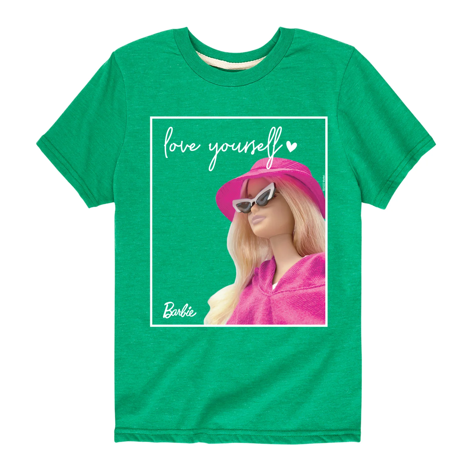 Barbie - Love Yourself - Toddler And Youth Short Sleeve Graphic T-Shirt - Image 3