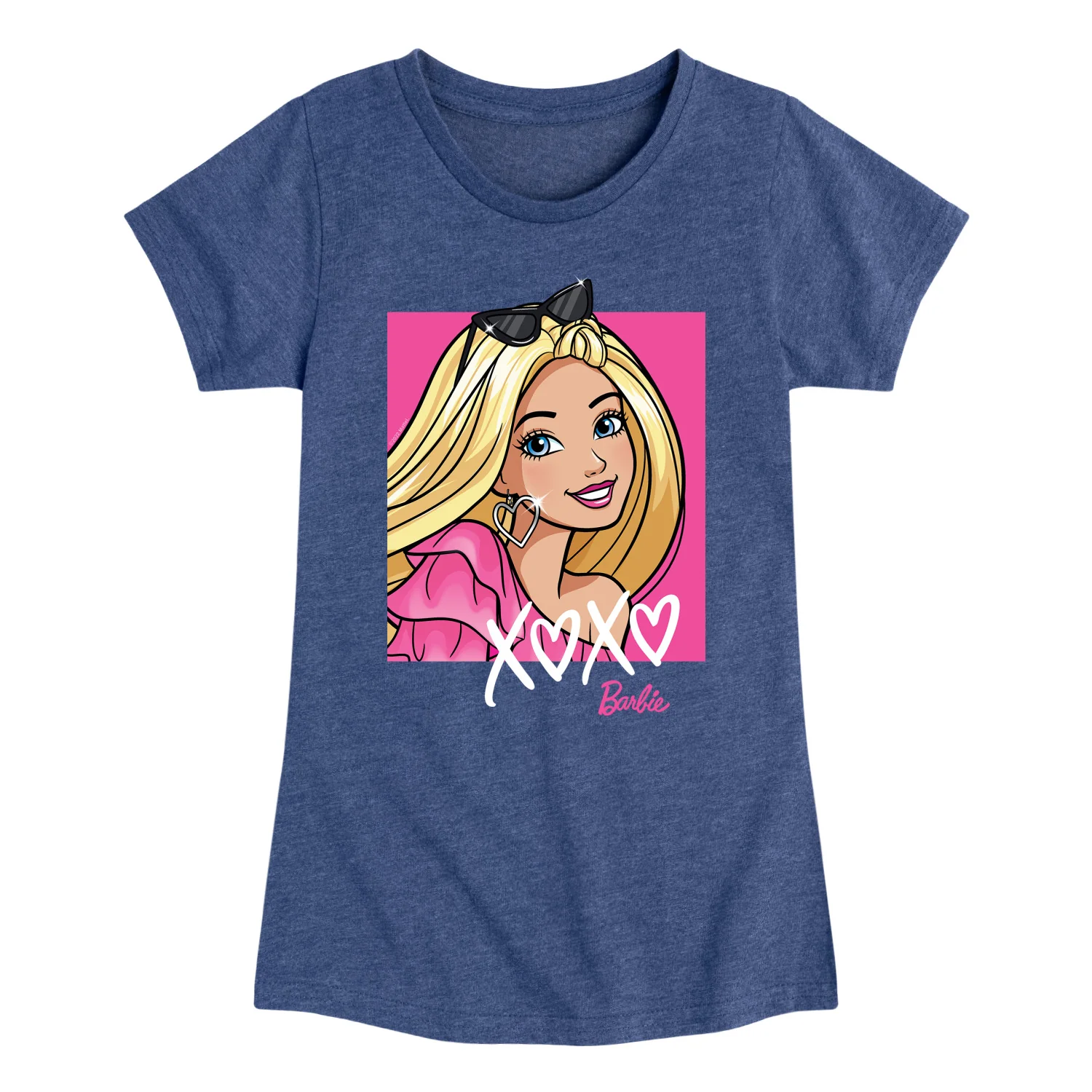 Barbie - Xoxo Barbie - Toddler And Youth Girls Short Sleeve Graphic T-Shirt - Image 3