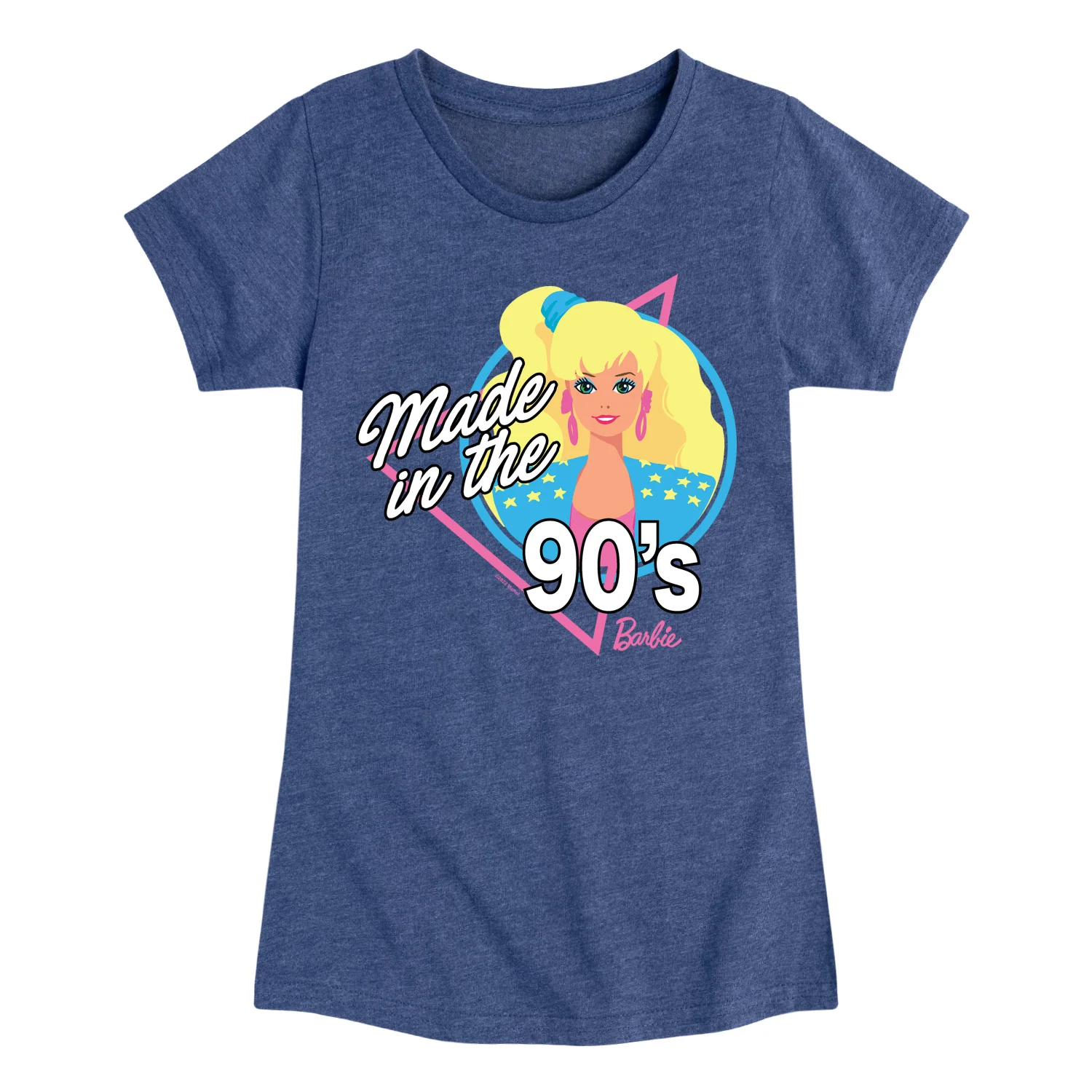 Barbie - Made in the 90's - Classic Barbie - Toddler And Youth Girls Raglan Graphic T-Shirt - Image 3