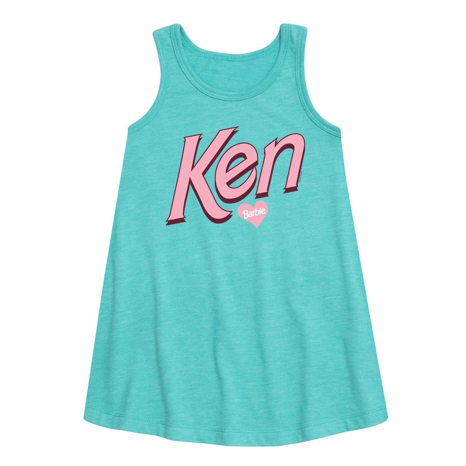 Barbie - Ken Hearts Barbie - Toddler and Youth Girls A-line Dress - Image 3