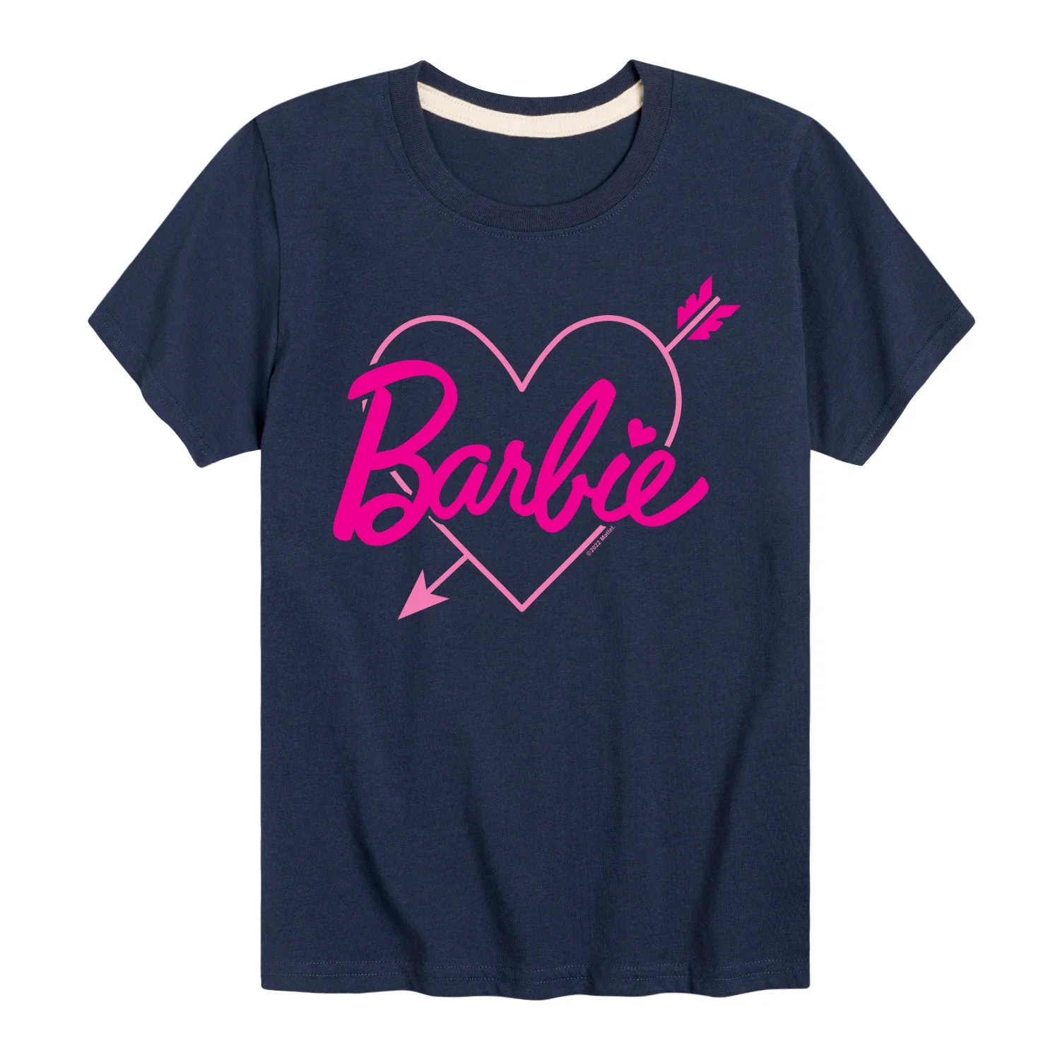 Barbie - Barbie Arrow Heart Logo - Toddler And Youth Short Sleeve Graphic T-Shirt - Image 6