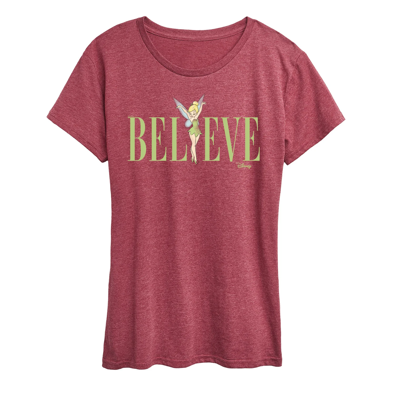 Tinker Bell - Believe - Ladies Short Sleeve Classic Fit Tee - Image 6