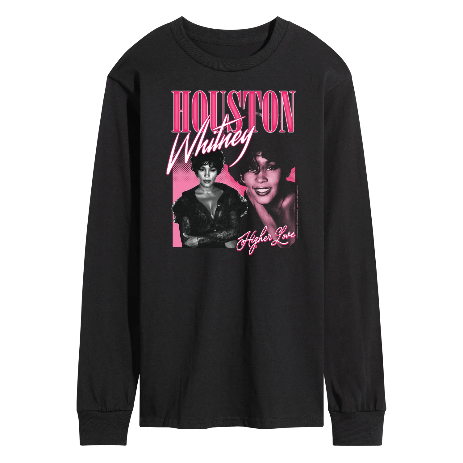 Whitney Houston - Higher Love - Men's Long Sleeve T-Shirt
