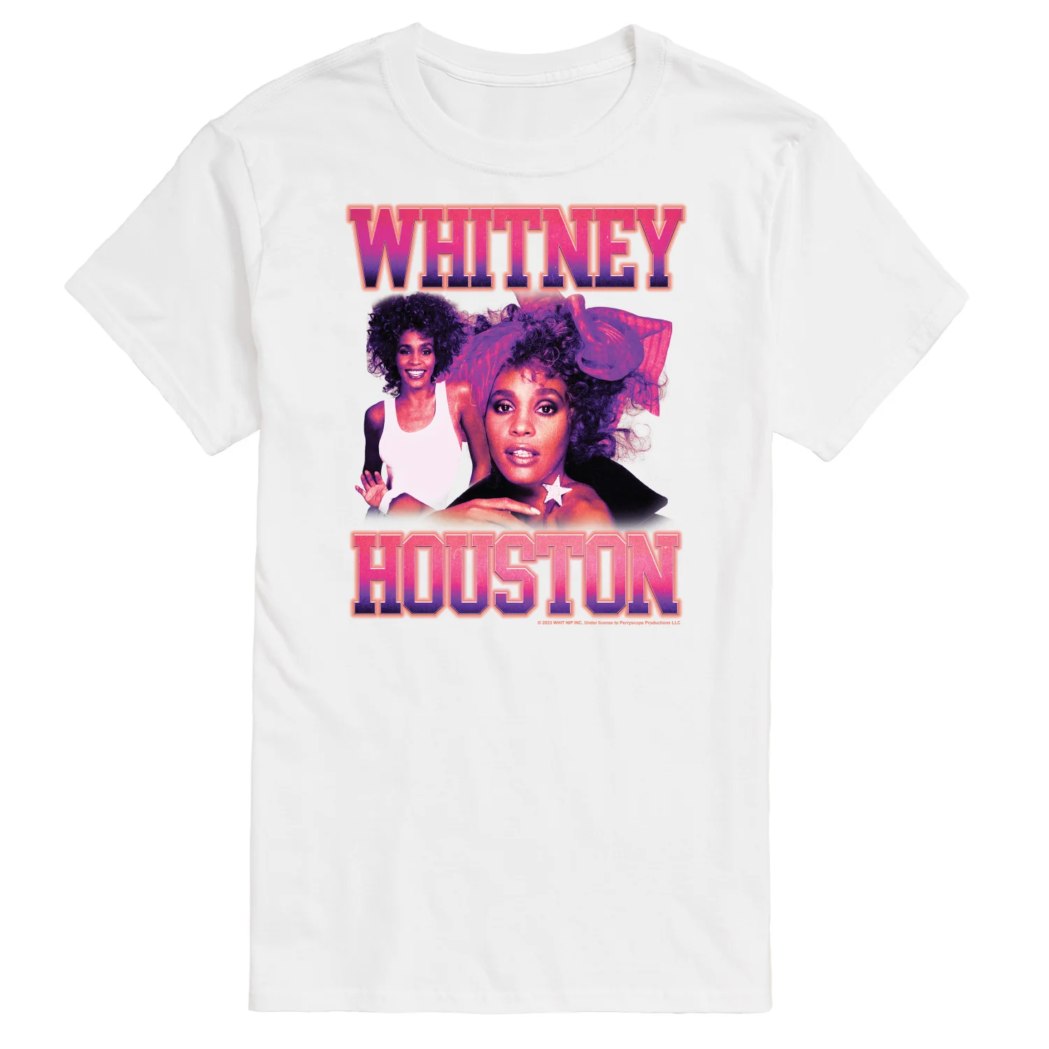 Whitney Houston - Vintage Whitney - Men's Short Sleeve Graphic T-Shirt