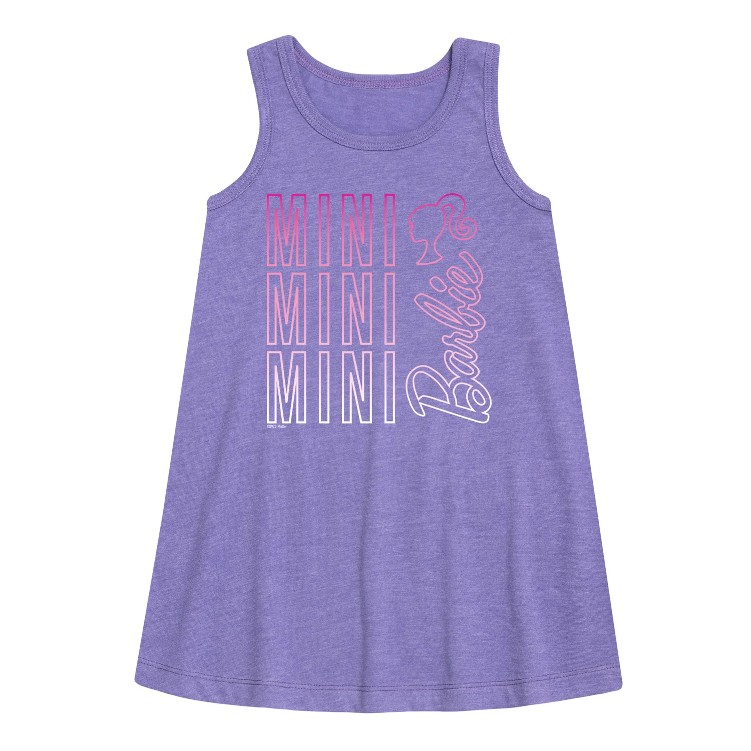 Barbie - Mini Mini Mini - Toddler and Youth Girls A-line Dress - Image 2