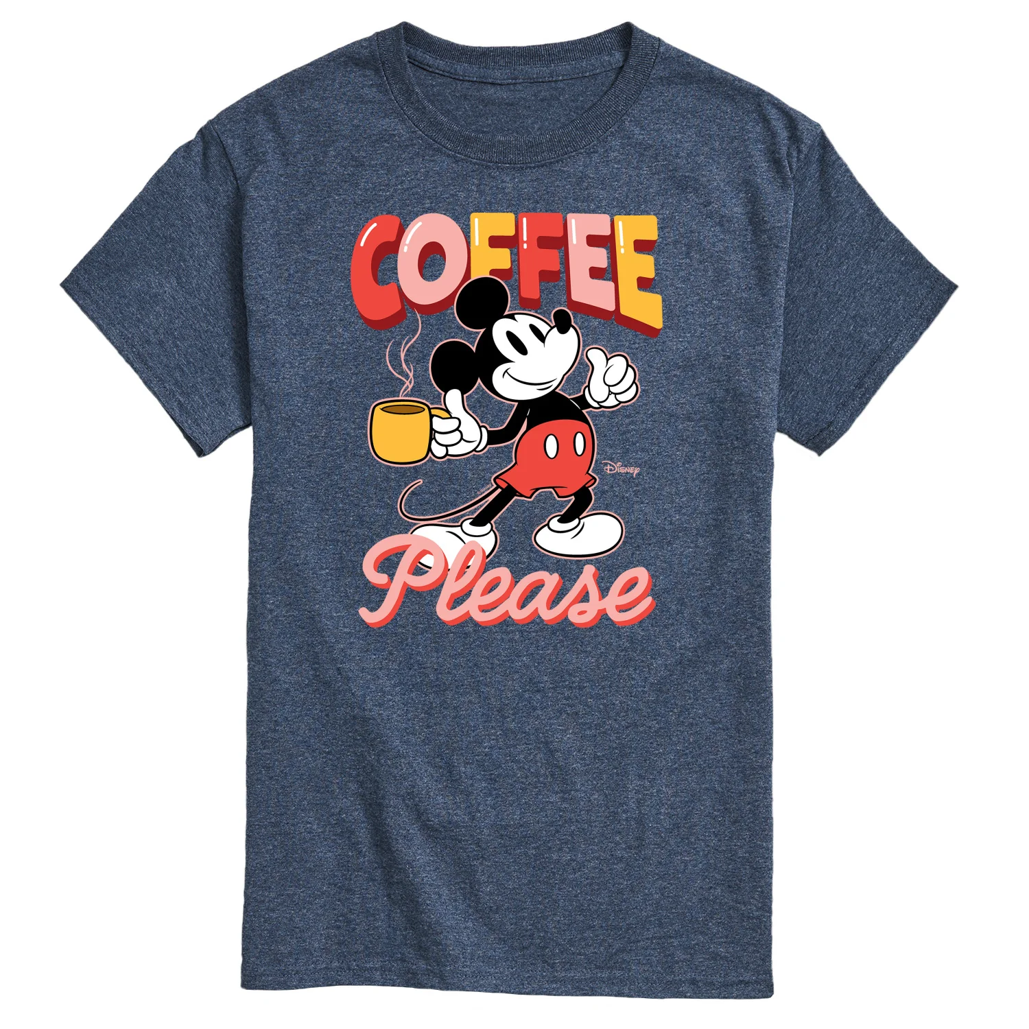 Disney - Coffee Please - Men's Short Sleeve Graphic T-Shirt - Image 4