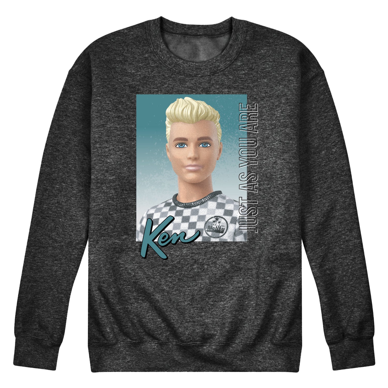 Barbie - Ken - Just As You Are - Men's Crew Neck Fleece Pullover - Image 3