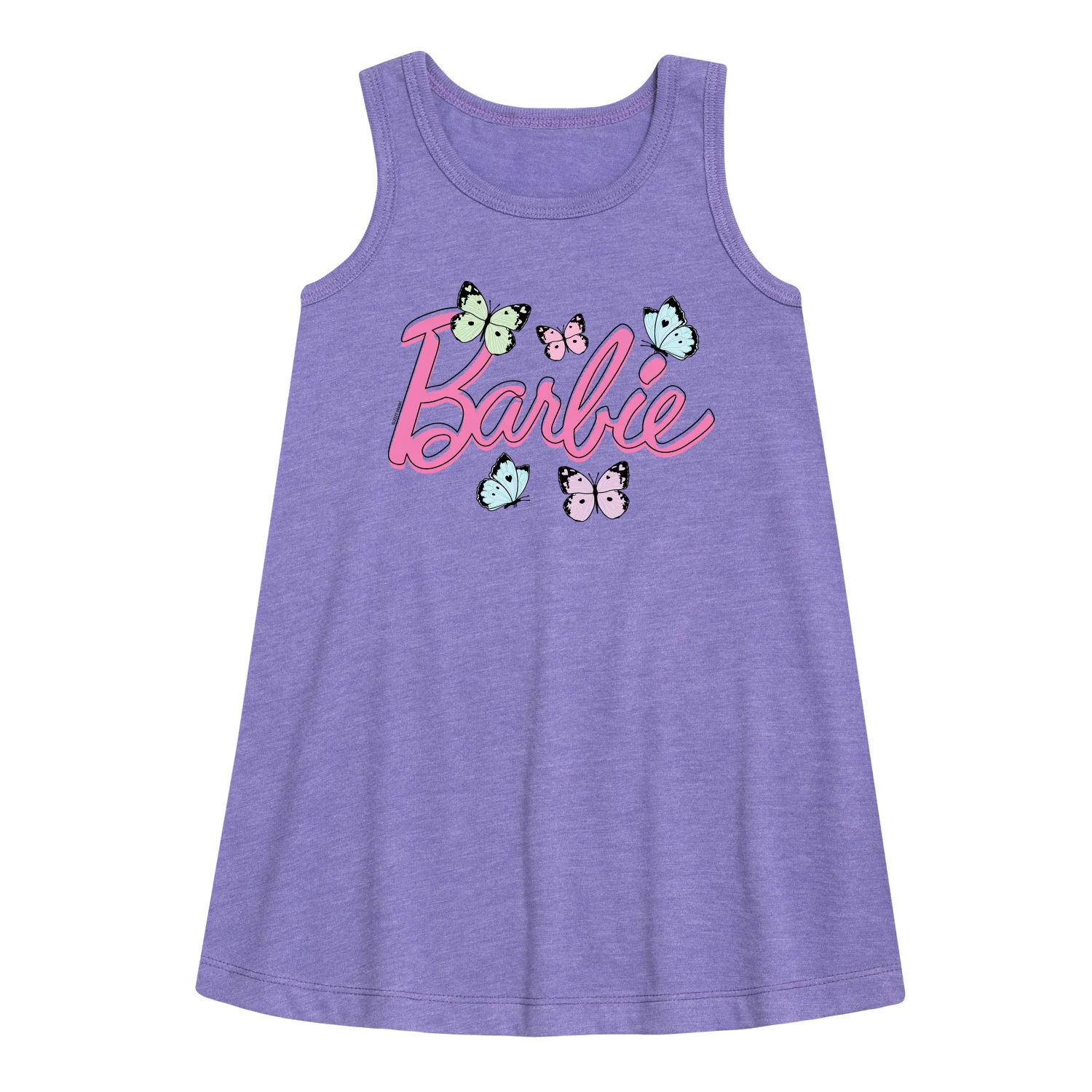 Barbie - Butterflies Flutter - Toddler and Youth Girls A-line Dress