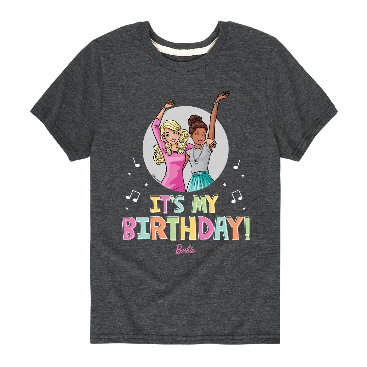 Barbie - Its My Birthday - Toddler And Youth Short Sleeve Tee - Image 4