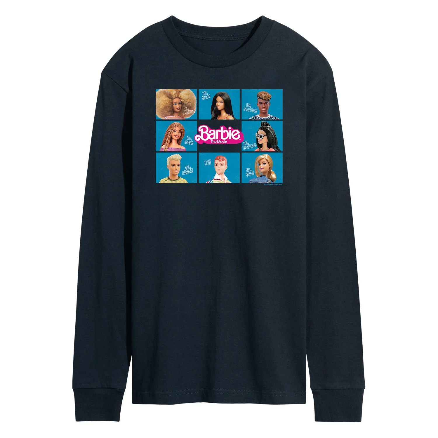 Barbie the Movie - Barbie, Ken, & Allan - Men's Long Sleeve T- Shirt - Image 3