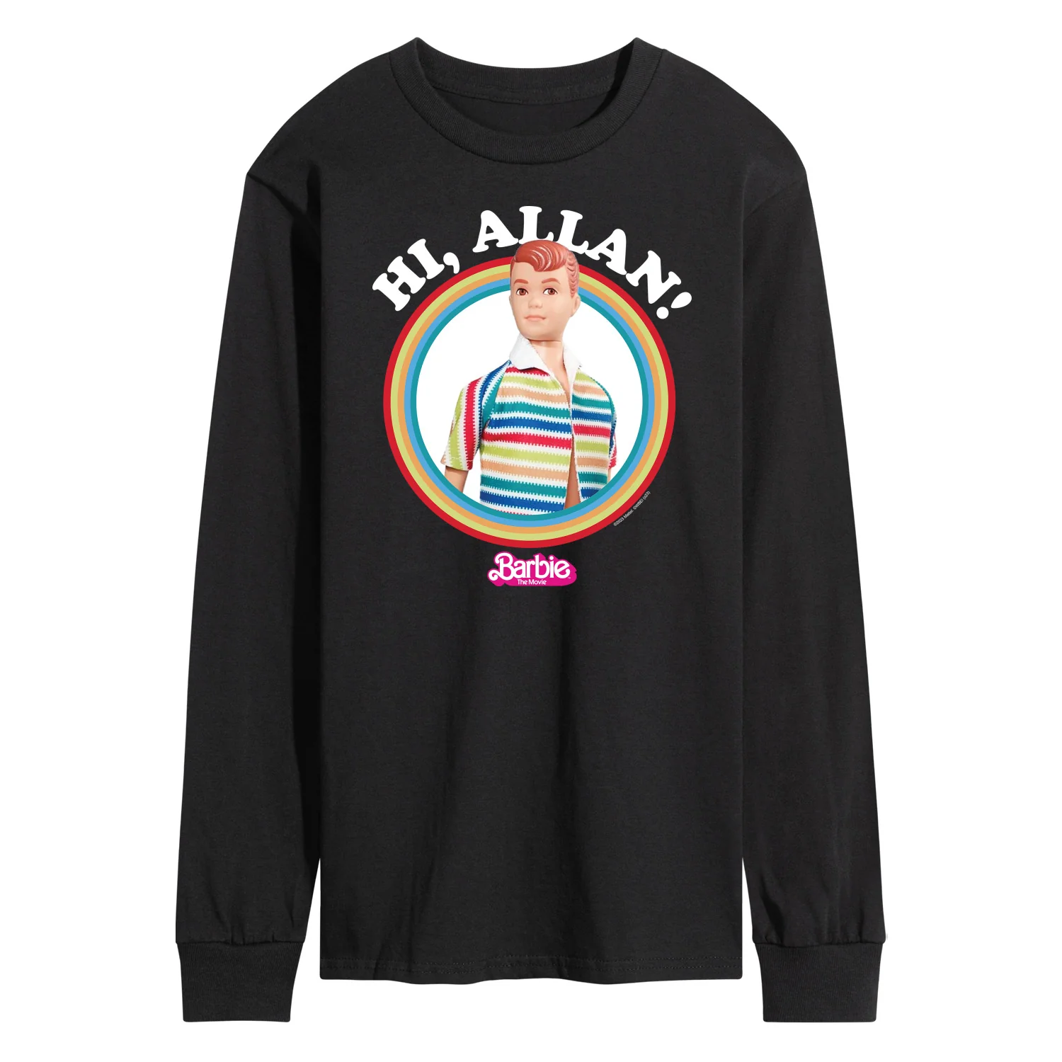 Barbie the Movie - Hi Allan - Men's Long Sleeve T- Shirt