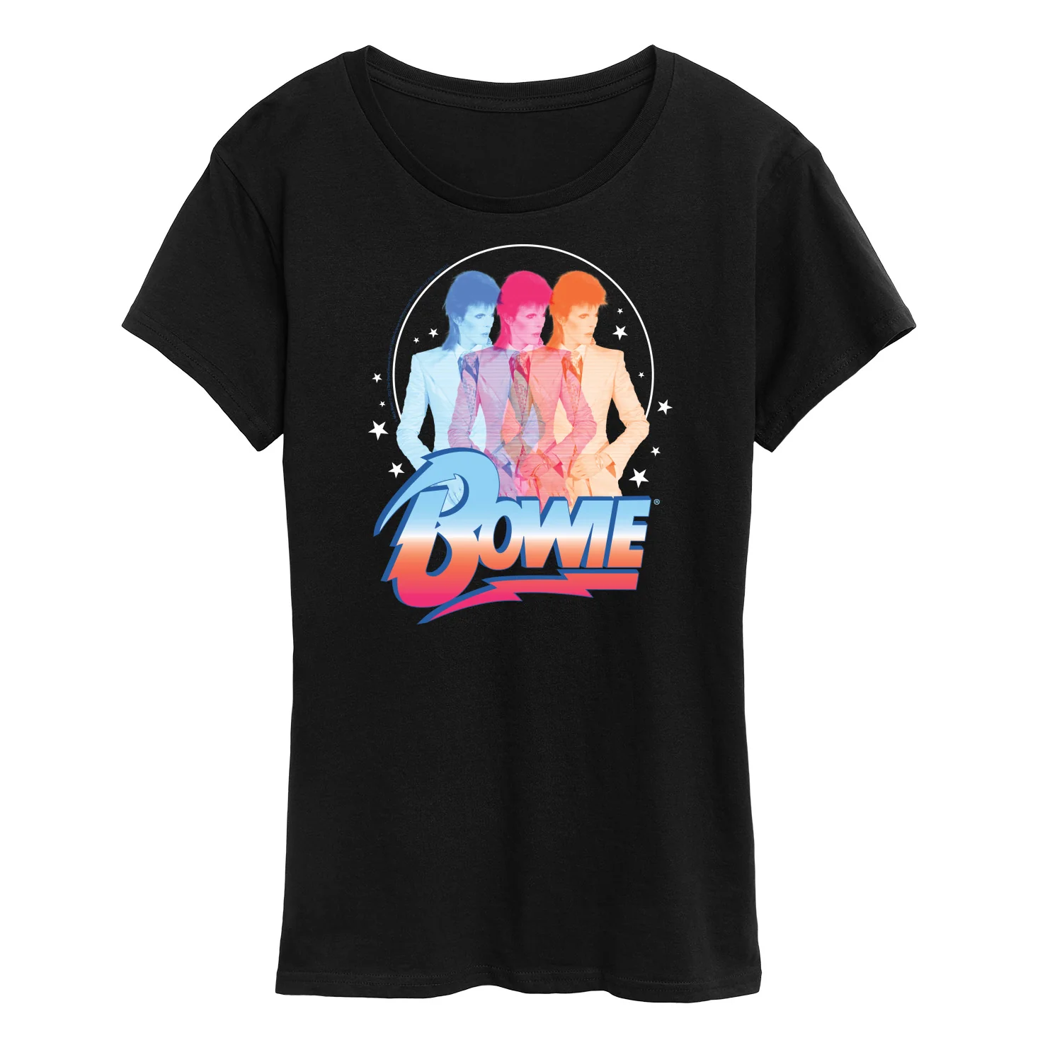 David Bowie - Bowie 3D - Women's Short Sleeve Graphic T-Shirt