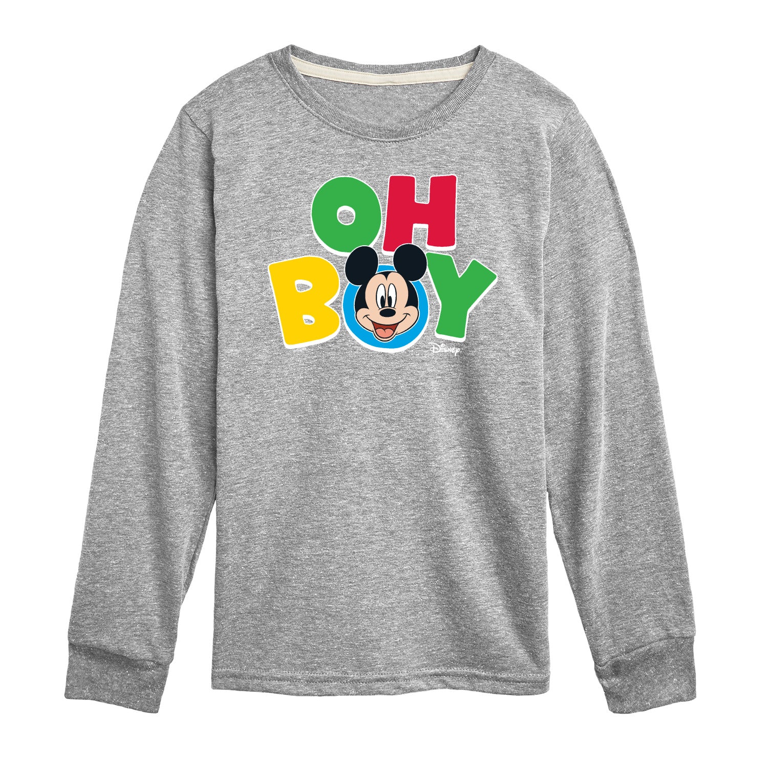 Disney Jr - Oh Boy - Toddler & Youth Long Sleeve Graphic T-Shirt