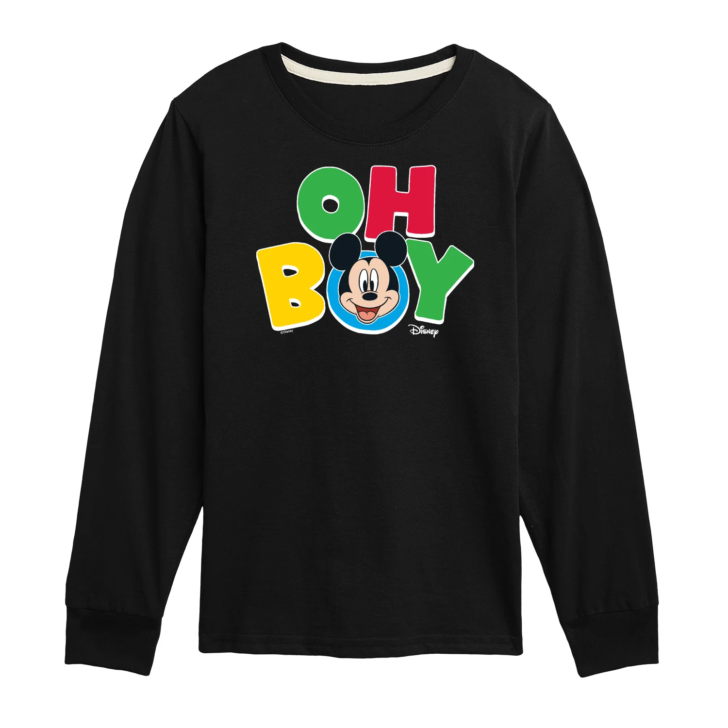 Disney Jr - Oh Boy - Toddler & Youth Long Sleeve Graphic T-Shirt - Image 2