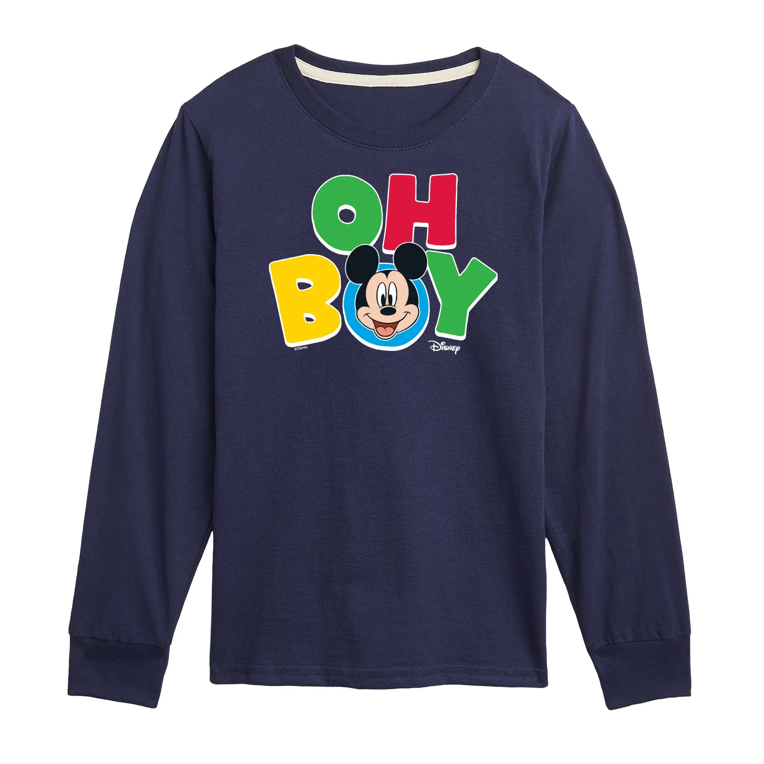 Disney Jr - Oh Boy - Toddler & Youth Long Sleeve Graphic T-Shirt - Image 3