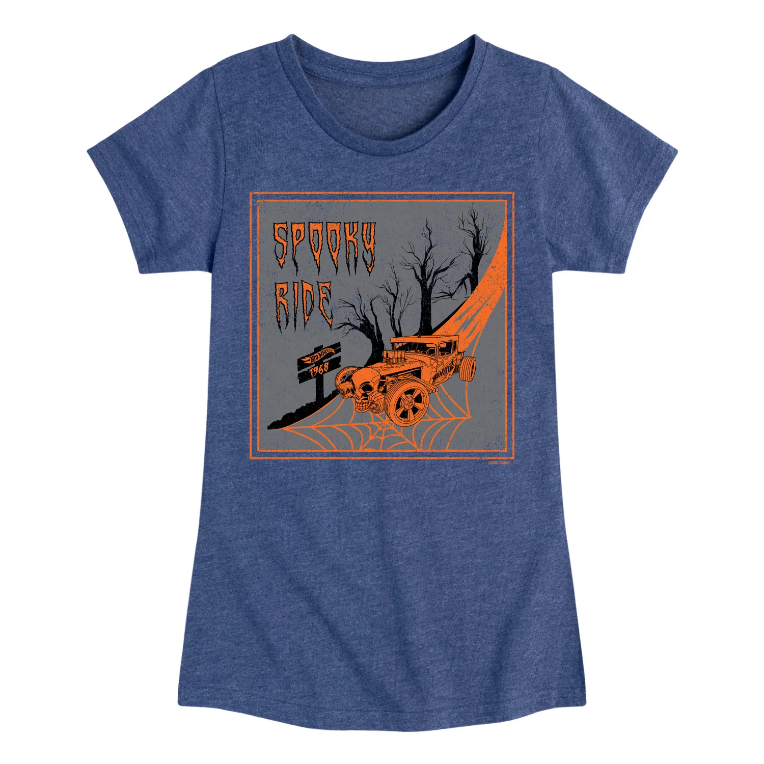 Hot Wheels - Halloween - Spooky Ride - Toddler & Youth Girls Short Sleeve Graphic T-Shirt - Image 2