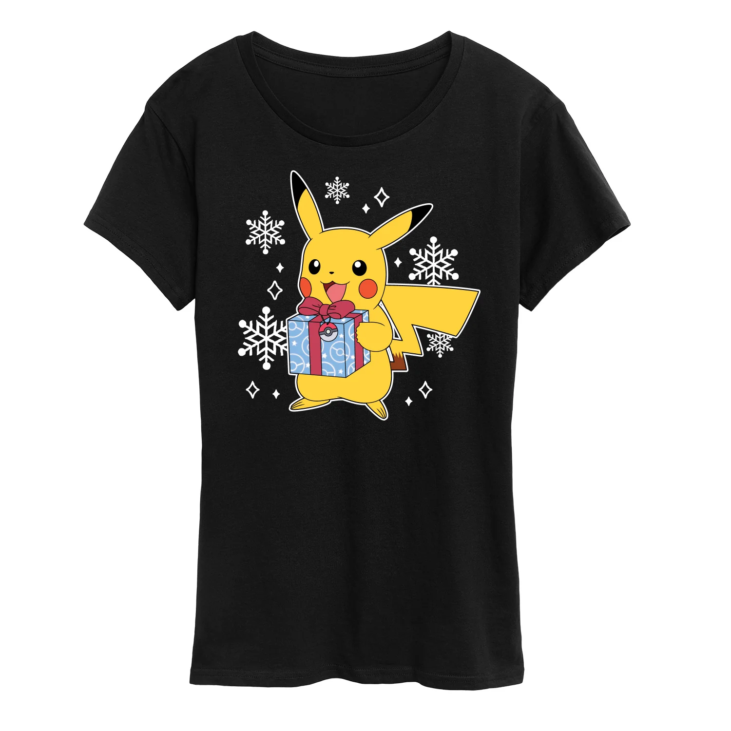 Pokémon - Pika Presents - Women's Short Sleeve Graphic T-Shirt - Image 4