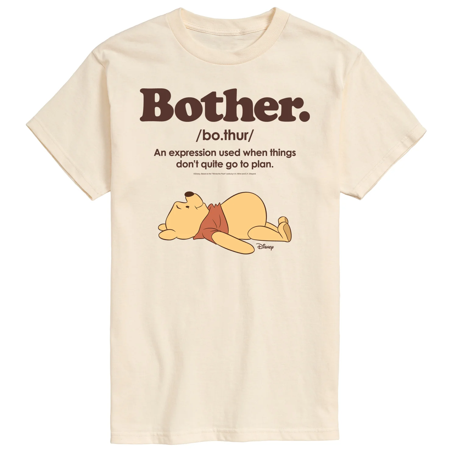 Winnie the Pooh - Bother Definition - Men's Short Sleeve Graphic T-Shirt - Image 2