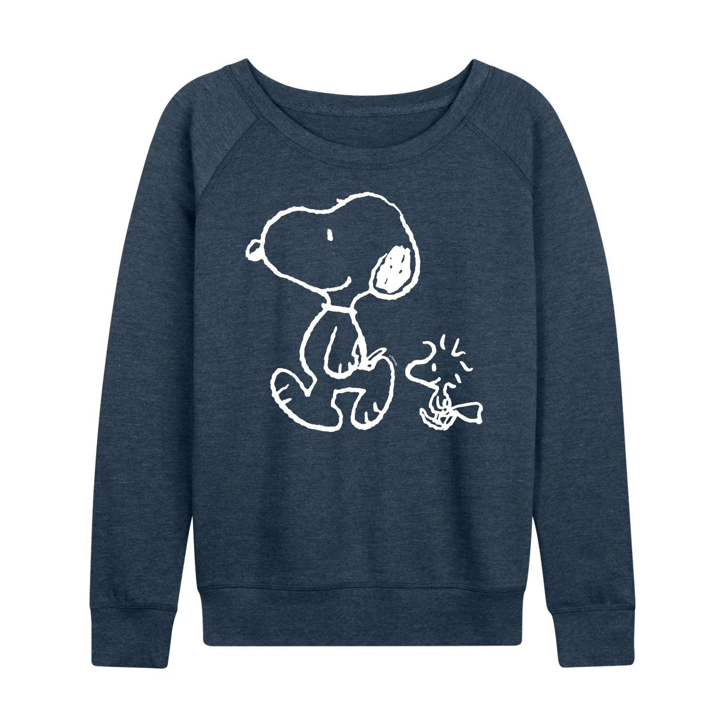 Peanuts - Snoopy Woodstock Walk - Women's Lightweight French Terry Long Sleeve Shirt
