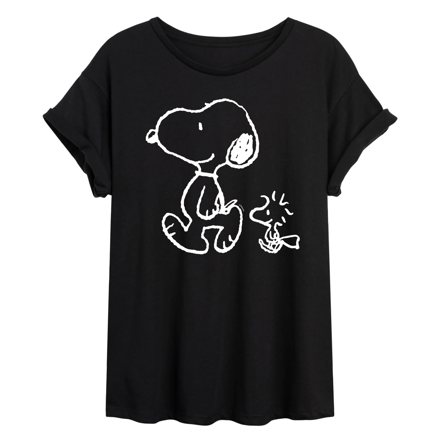 Peanuts - Snoopy Woodstock Walk - Women's Oversized T-Shirt - Image 2