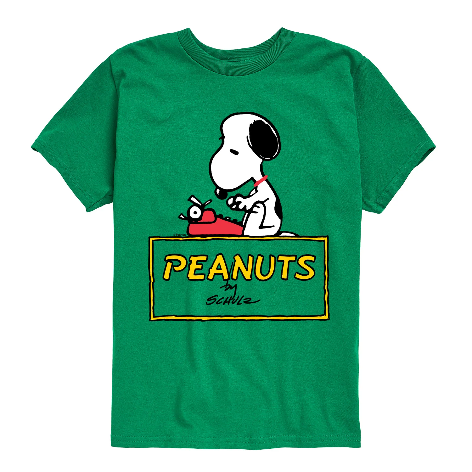 Peanuts - Snoopy Typing - Toddler & Youth Short Sleeve Graphic T-Shirt - Image 3