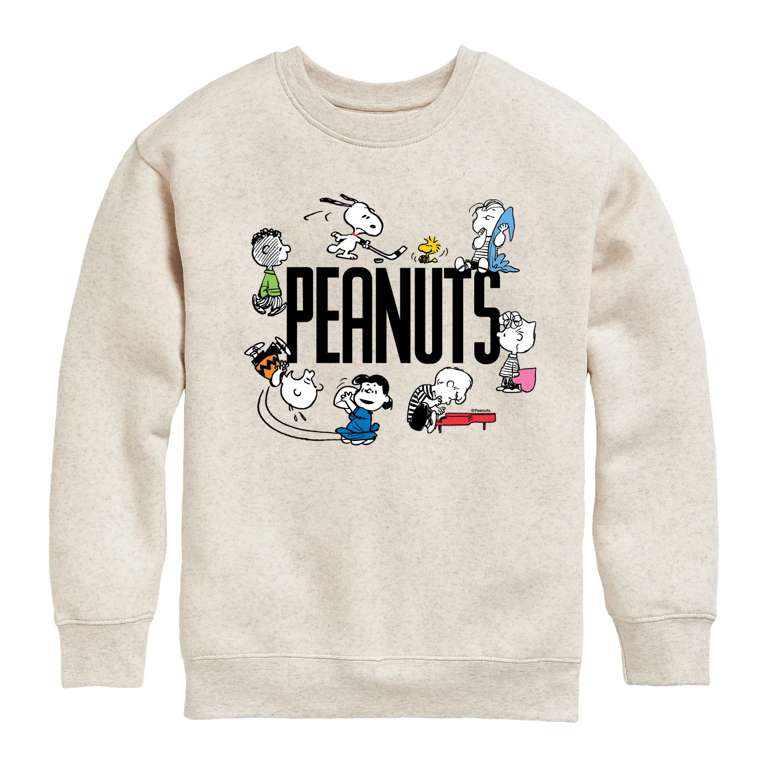 Peanuts - Group - Toddler & Youth Crewneck Fleece Sweatshirt