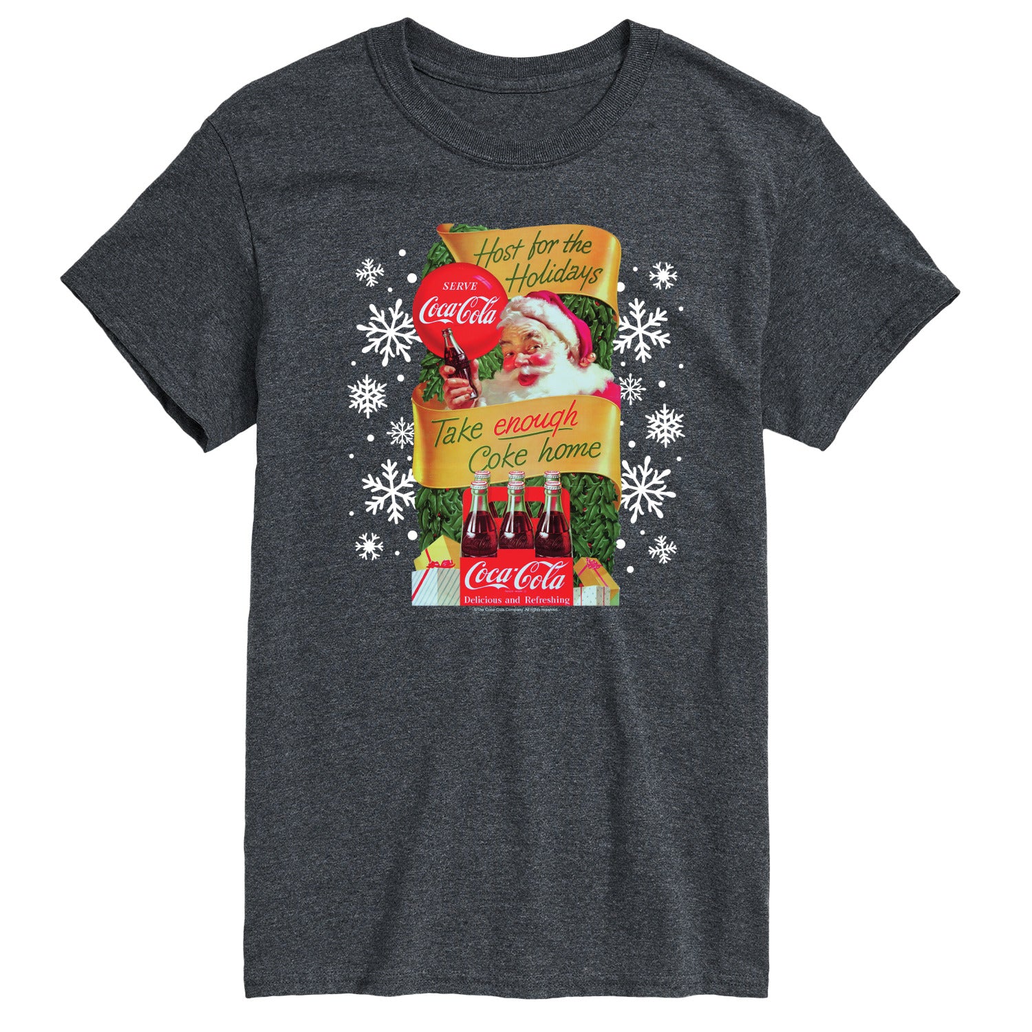 Coca-Cola - Host the Holidays - Men's Short Sleeve Graphic T-shirt - Image 3