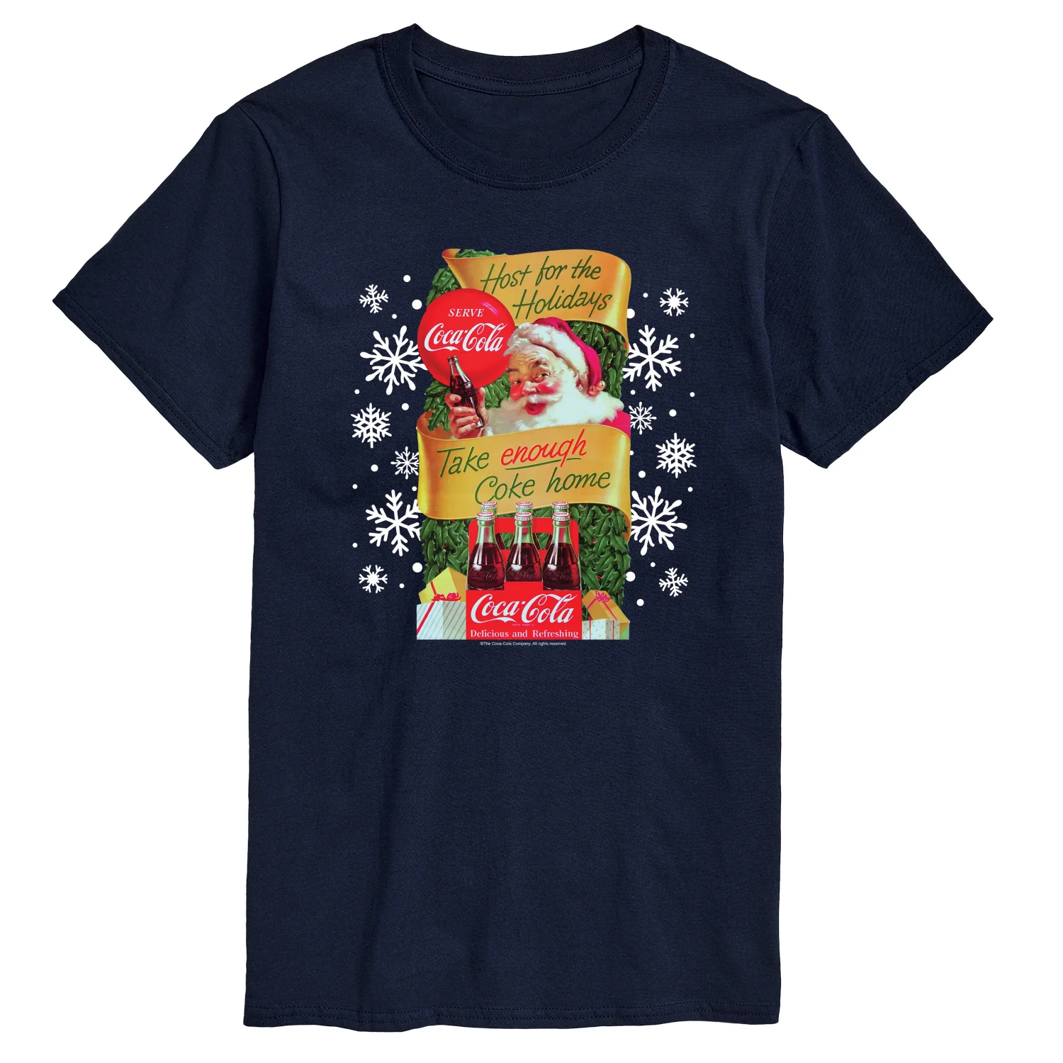 Coca-Cola - Host the Holidays - Men's Short Sleeve Graphic T-shirt - Image 4