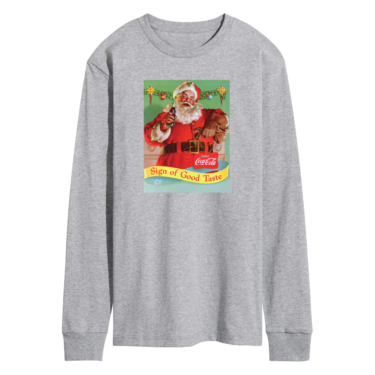 Coca-Cola - Sign of Good Taste - Men's Long Sleeve Graphic T-shirt