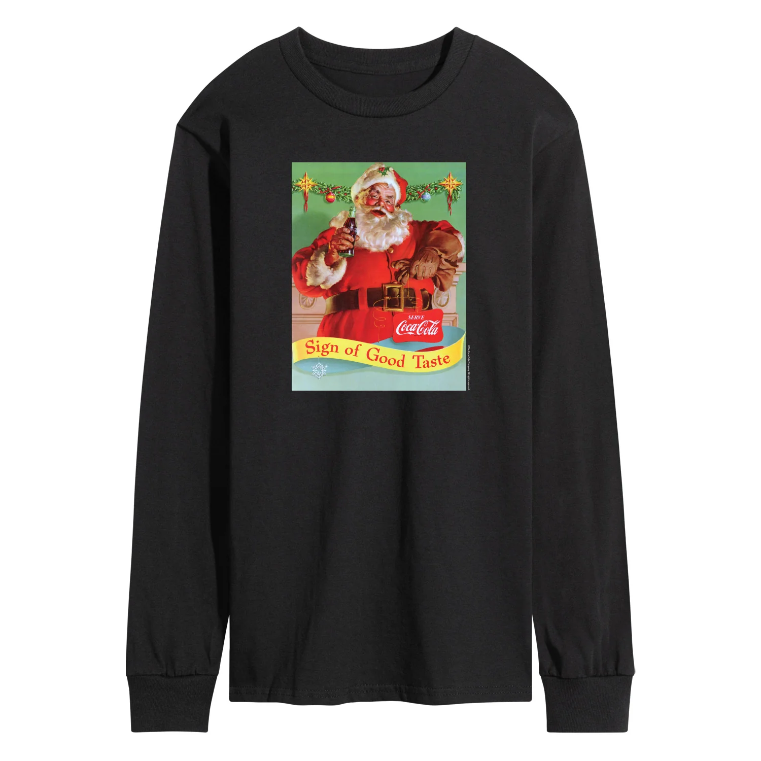 Coca-Cola - Sign of Good Taste - Men's Long Sleeve Graphic T-shirt - Image 2
