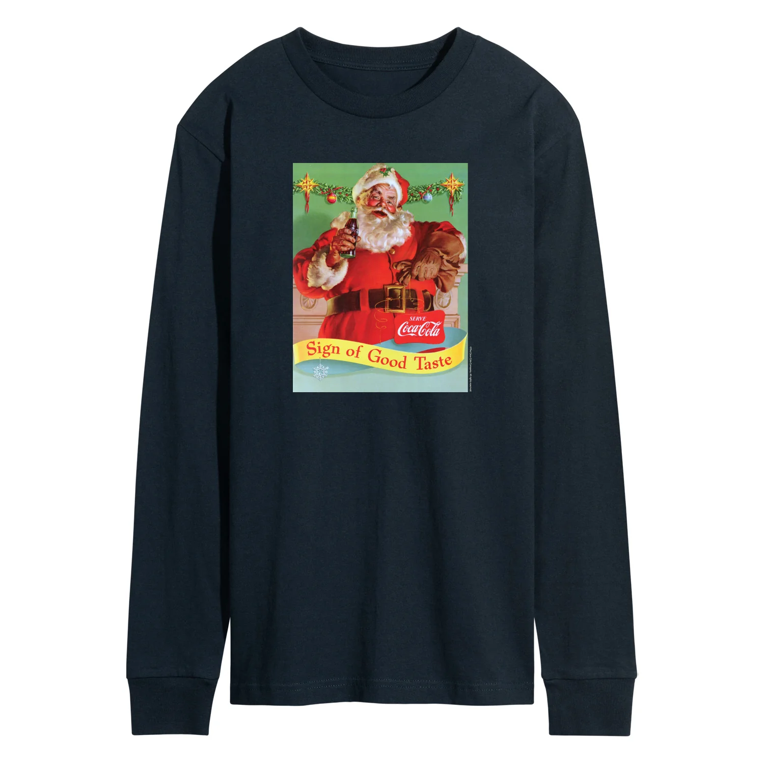 Coca-Cola - Sign of Good Taste - Men's Long Sleeve Graphic T-shirt - Image 3