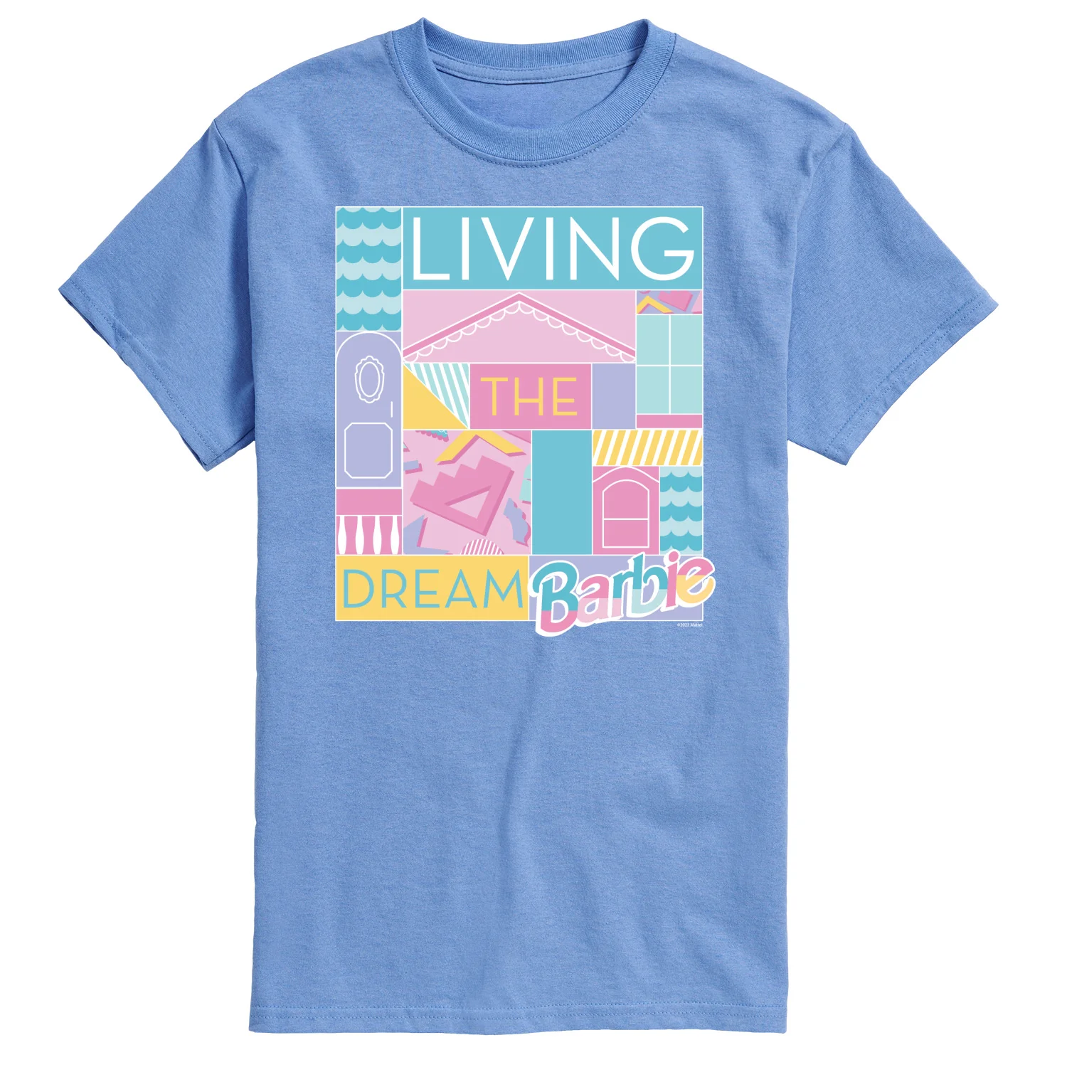 Barbie - Loving & Living the Dream - Men's Short Sleeve Graphic T-Shirt - Image 2