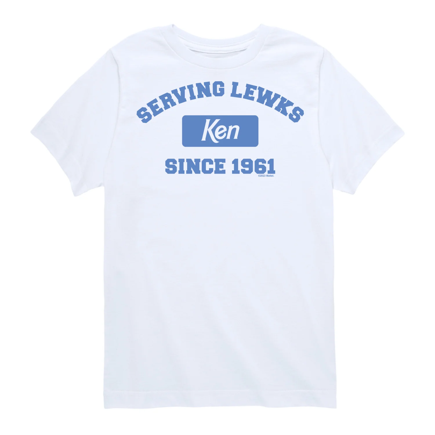 Barbie - Ken Serving Lewks Since 1961 - Toddler & Youth Short Sleeve Graphic T-Shirt - Image 3