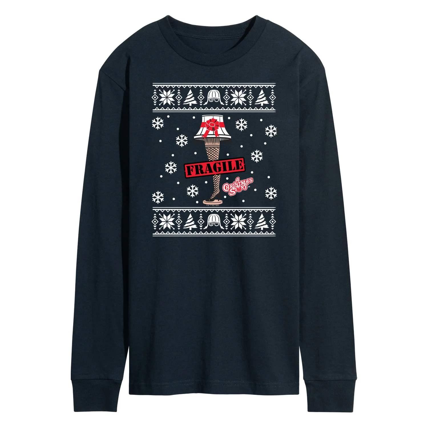 A Christmas Story - Fragile X - Men's Long Sleeve T-Shirt - Image 2