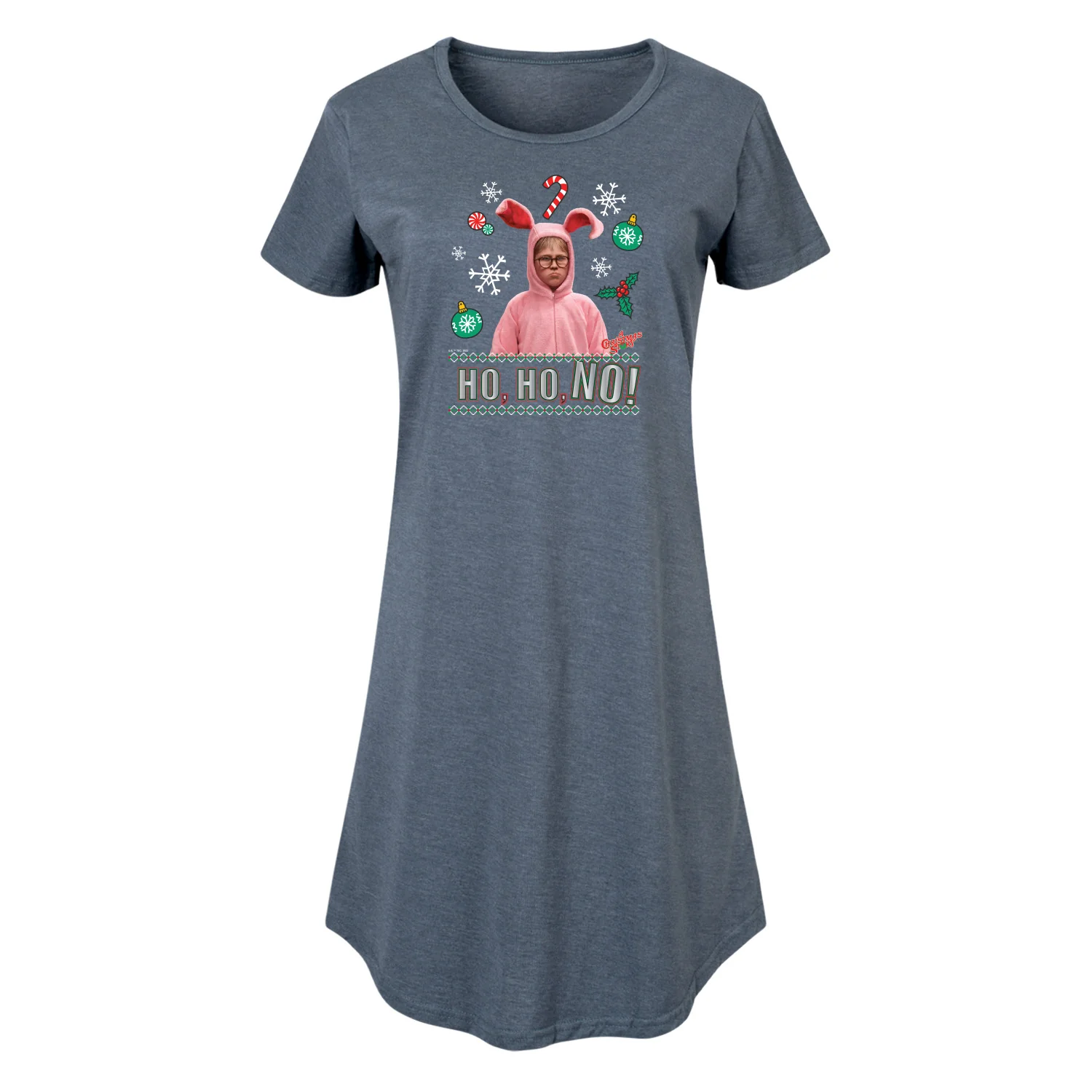 A Christmas Story - Ho Ho No Pink Bunny Suit - Women's Any Way Dress - Image 2