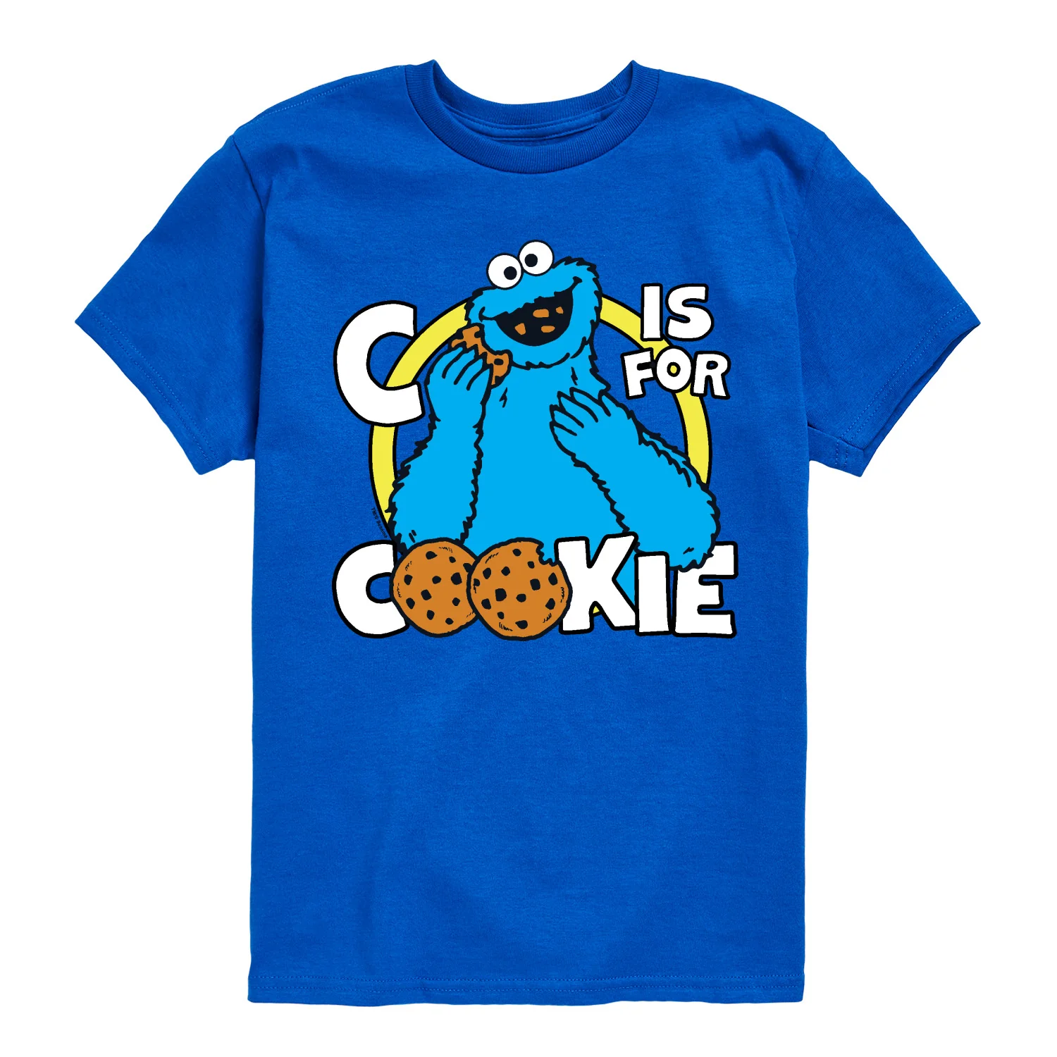 Sesame Street - Cookie Monster - Toddler and Youth Short Sleeve Graphic T-Shirt - Image 3
