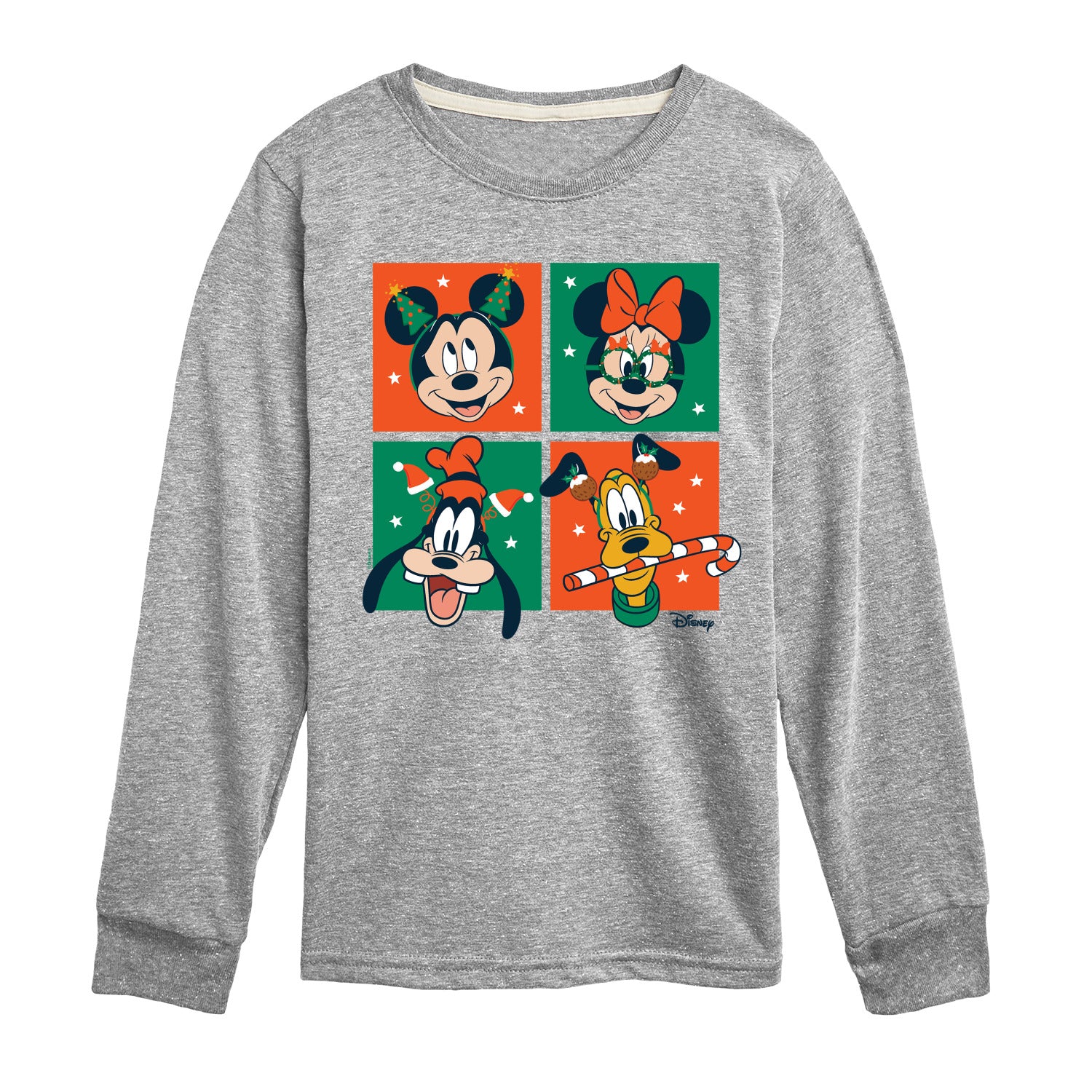 Disney - Mickey And Friends Christmas - Toddler & Youth Long Sleeve Graphic T-Shirt - Image 3
