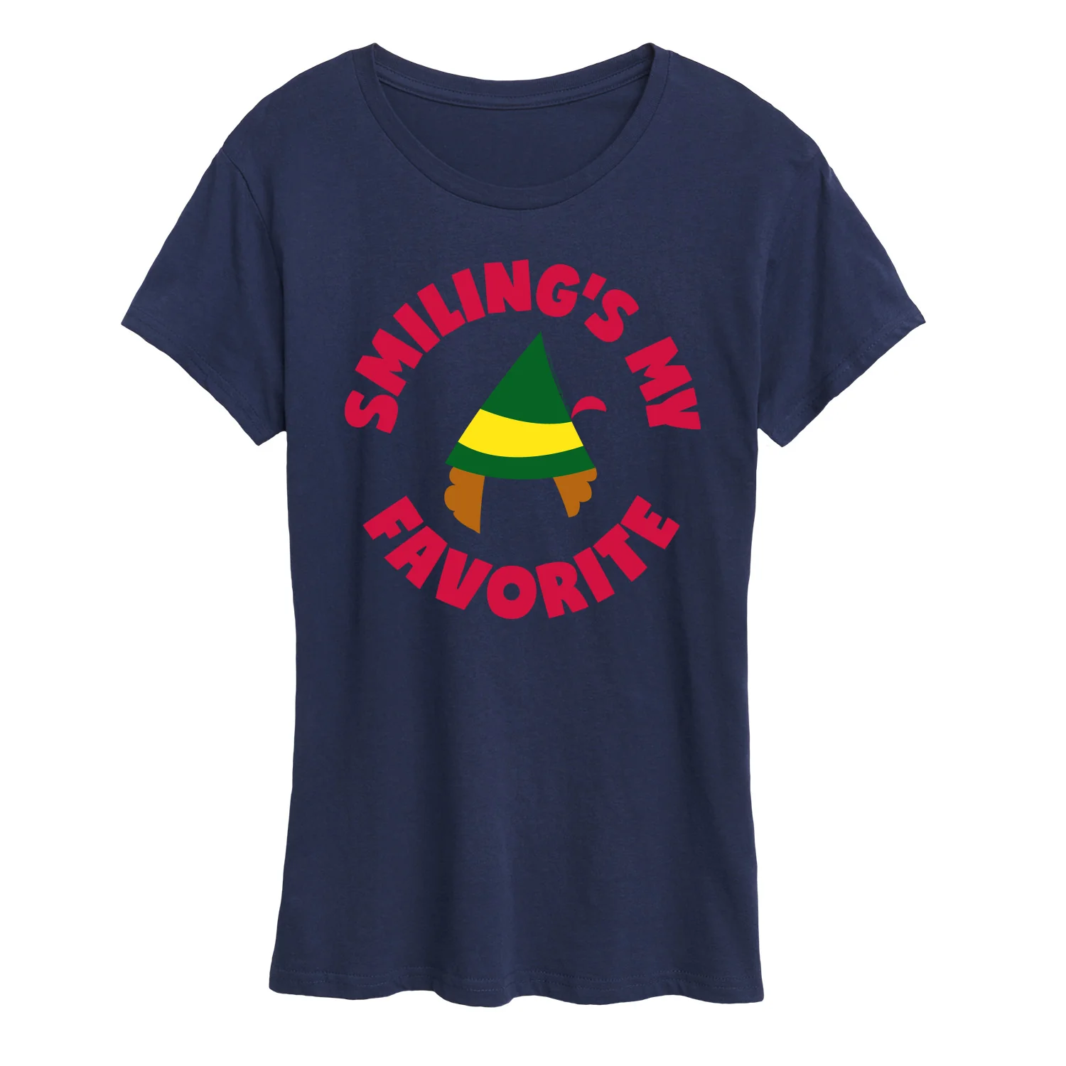 ELF - Christmas Family Set Smilings My Favorite - Women's Short Sleeve Graphic T-Shirt - Image 3