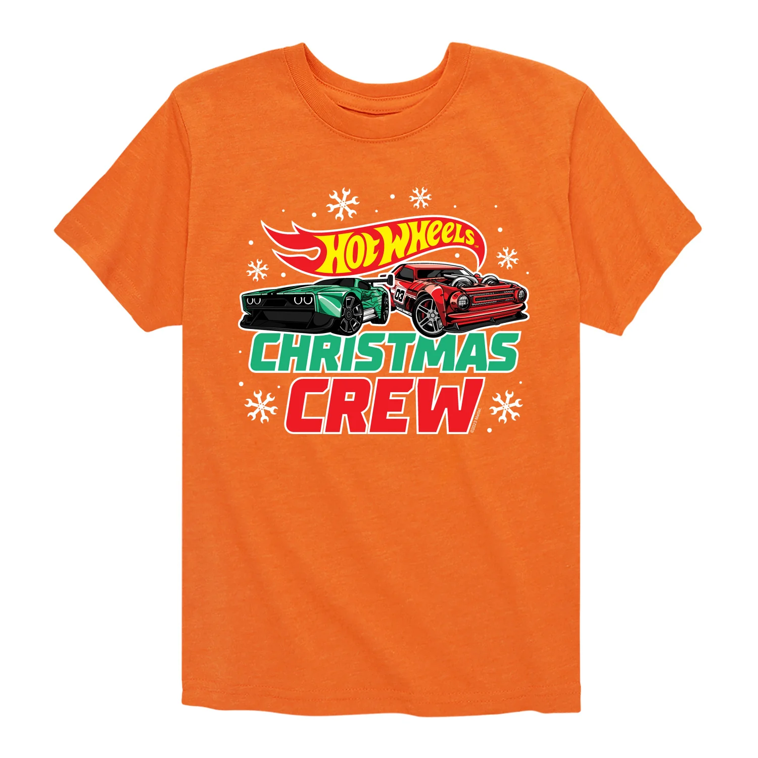 Hot Wheels - Christmas Crew - Toddler & Youth Short Sleeve Graphic T-Shirt - Image 4