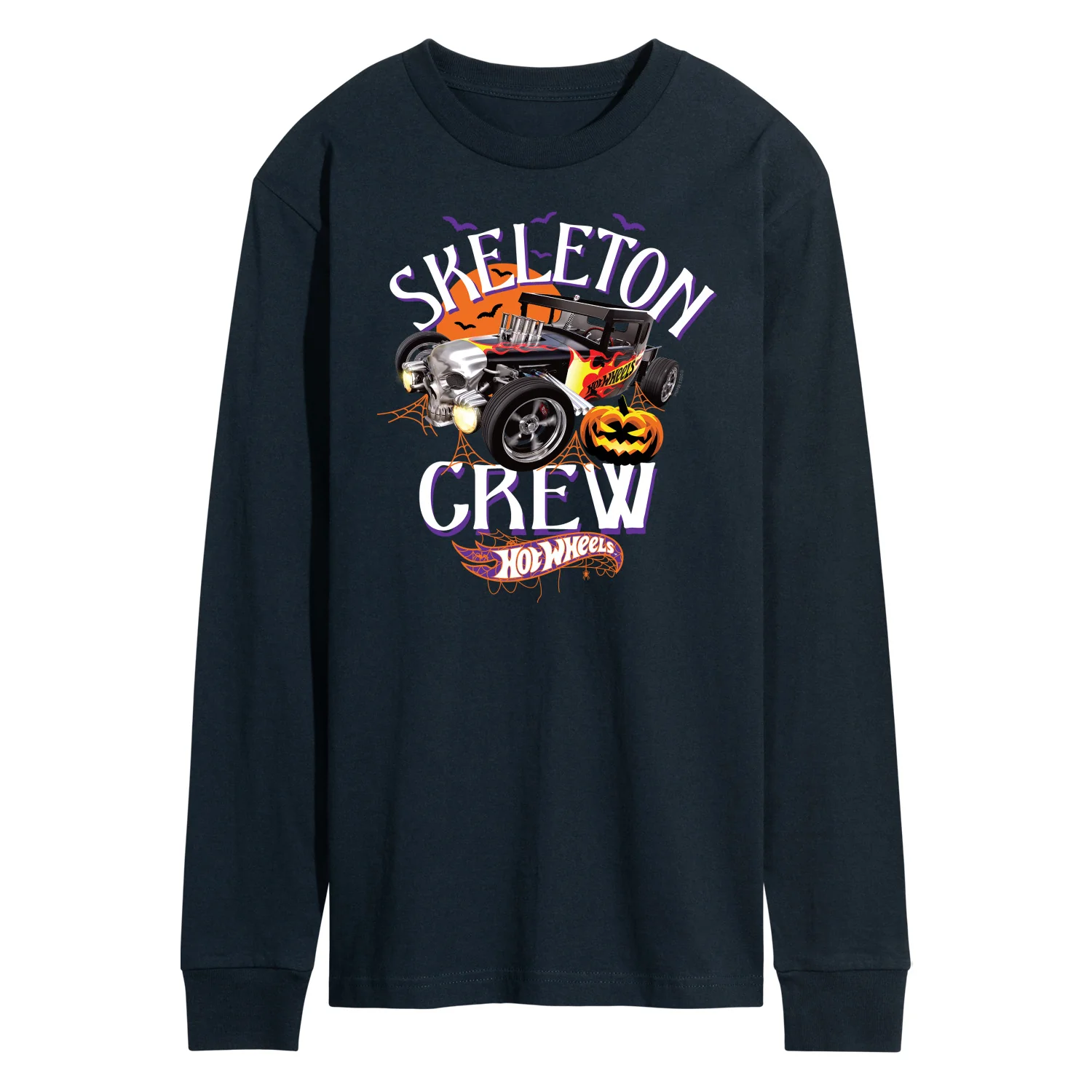 Hot Wheels - Halloween - Skeleton Crew - Men's Long Sleeve T-Shirt - Image 3