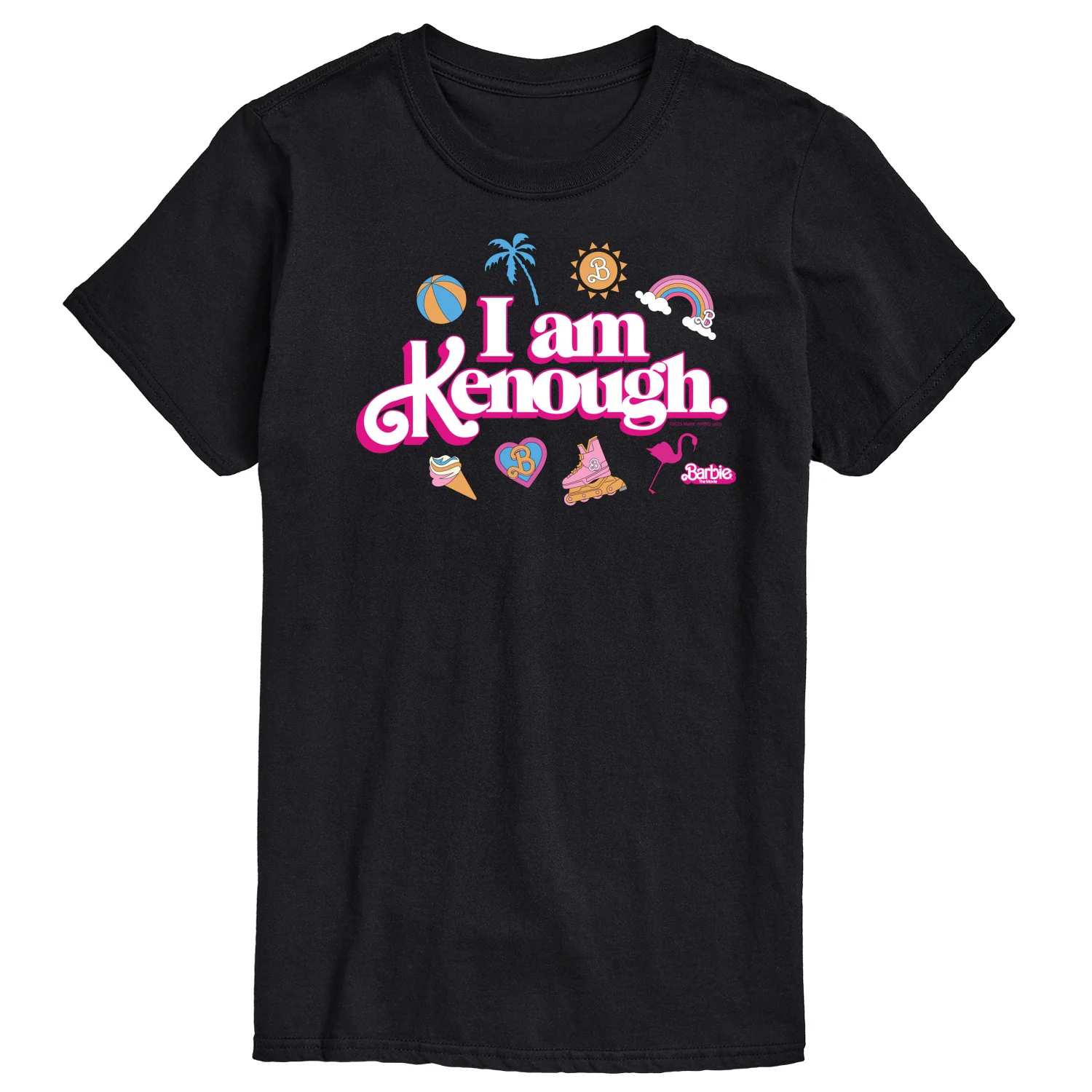 Barbie The Movie - I Am Kenough Icons - Men's Short Sleeve Graphic T-Shirt - Image 2
