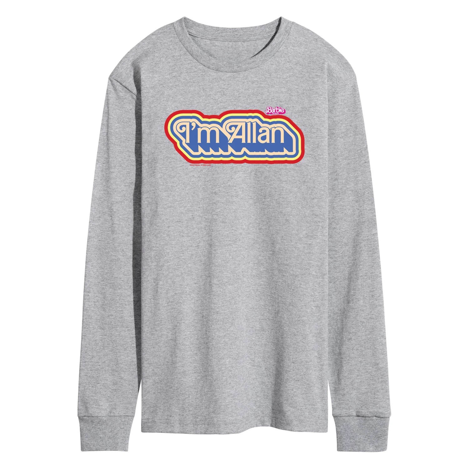 Barbie The Movie - I'm Allen - Men's Long Sleeve T-Shirt - Image 2