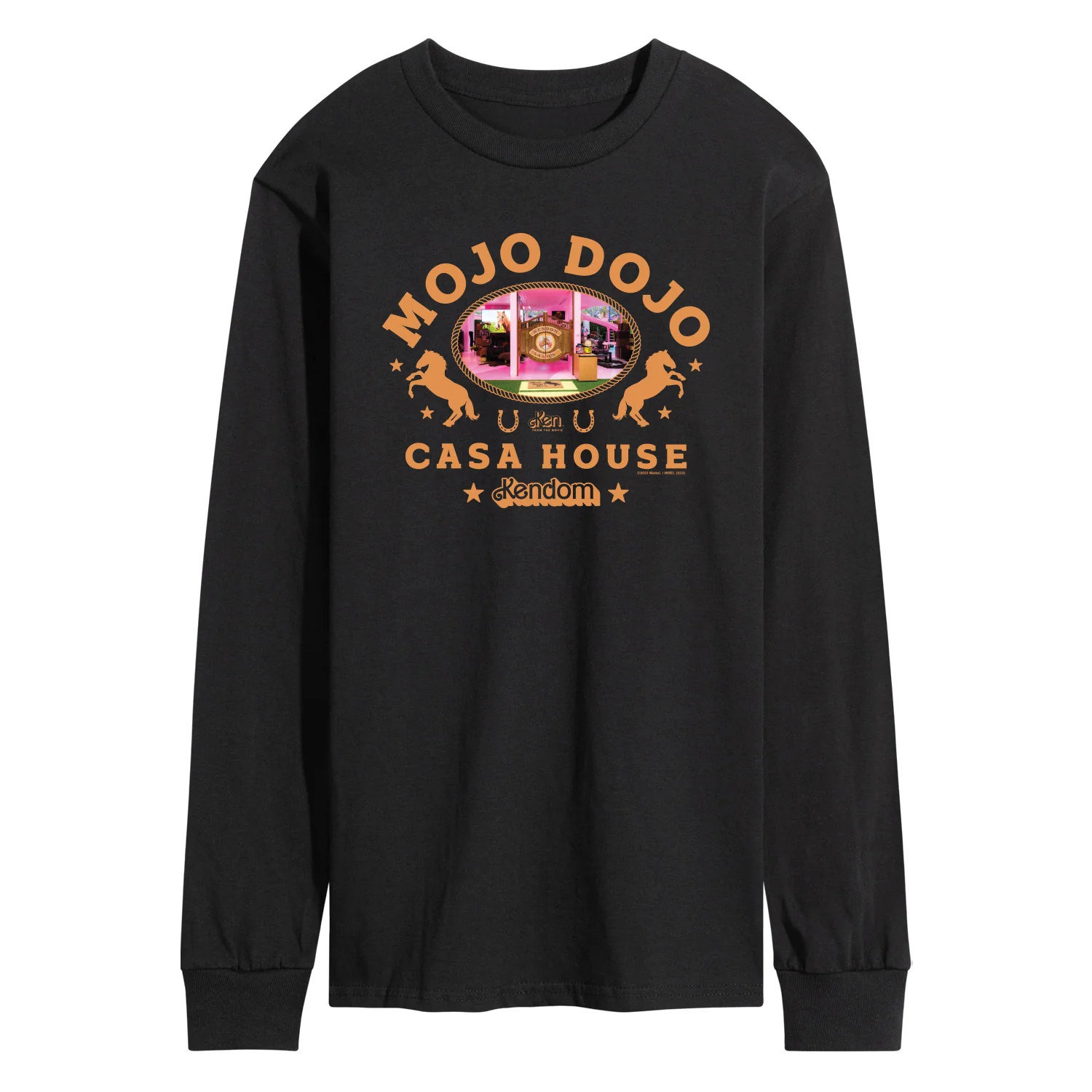 Barbie The Movie - Mojo Dojo Casa House West - Men's Long Sleeve T-Shirt - Image 2